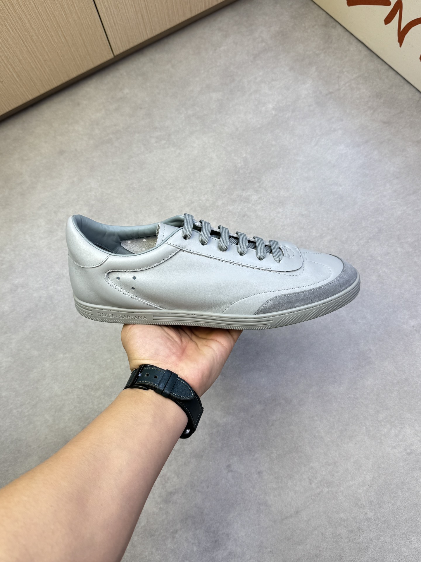 Dolce&Gabbana Premium Leather Sneakers, Comfortable And Lightweight, Sizes 39-44 5 i1742678816 6996 3