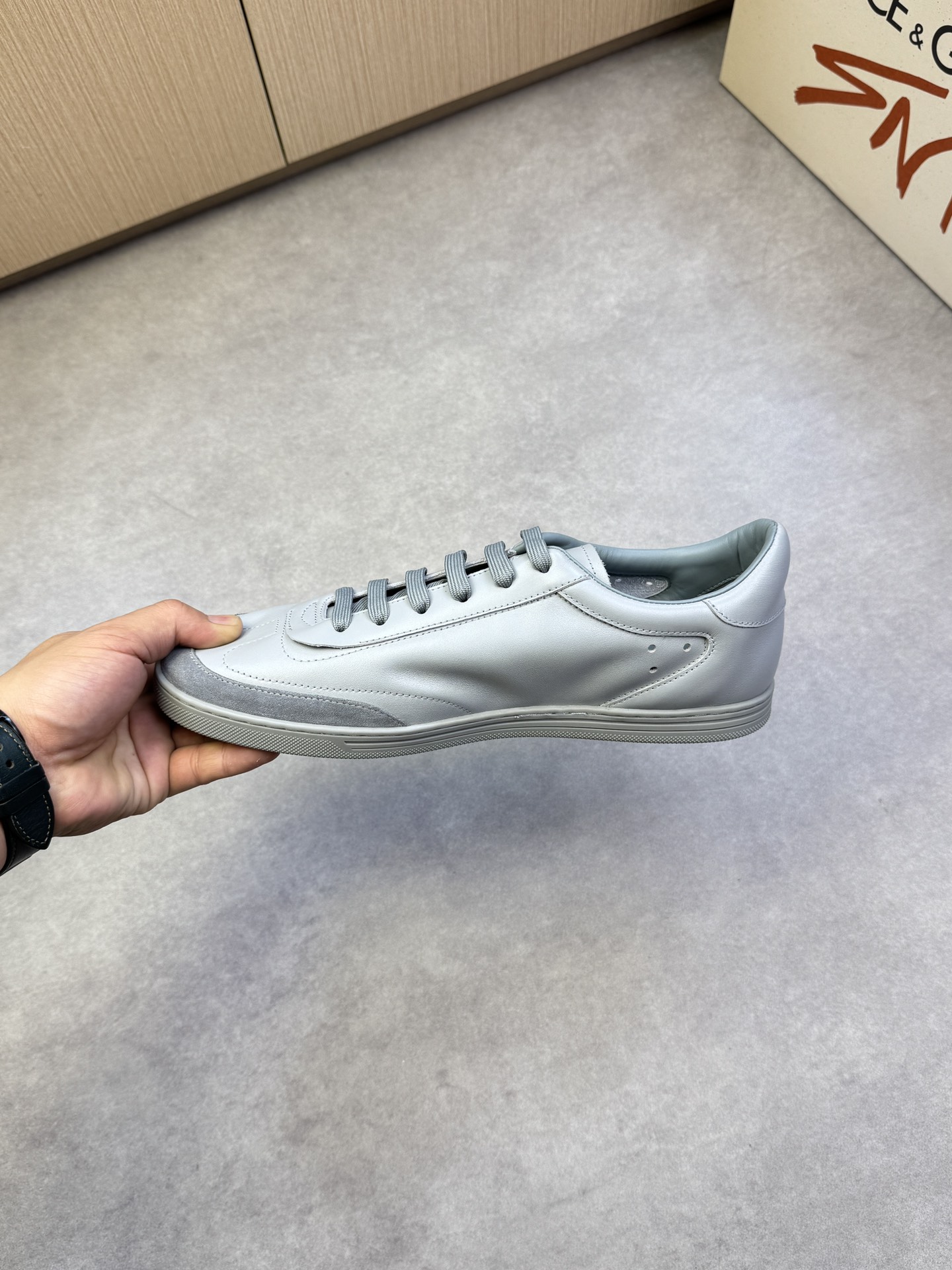 Dolce&Gabbana Premium Leather Sneakers, Comfortable And Lightweight, Sizes 39-44 6 i1742678816 9676 4