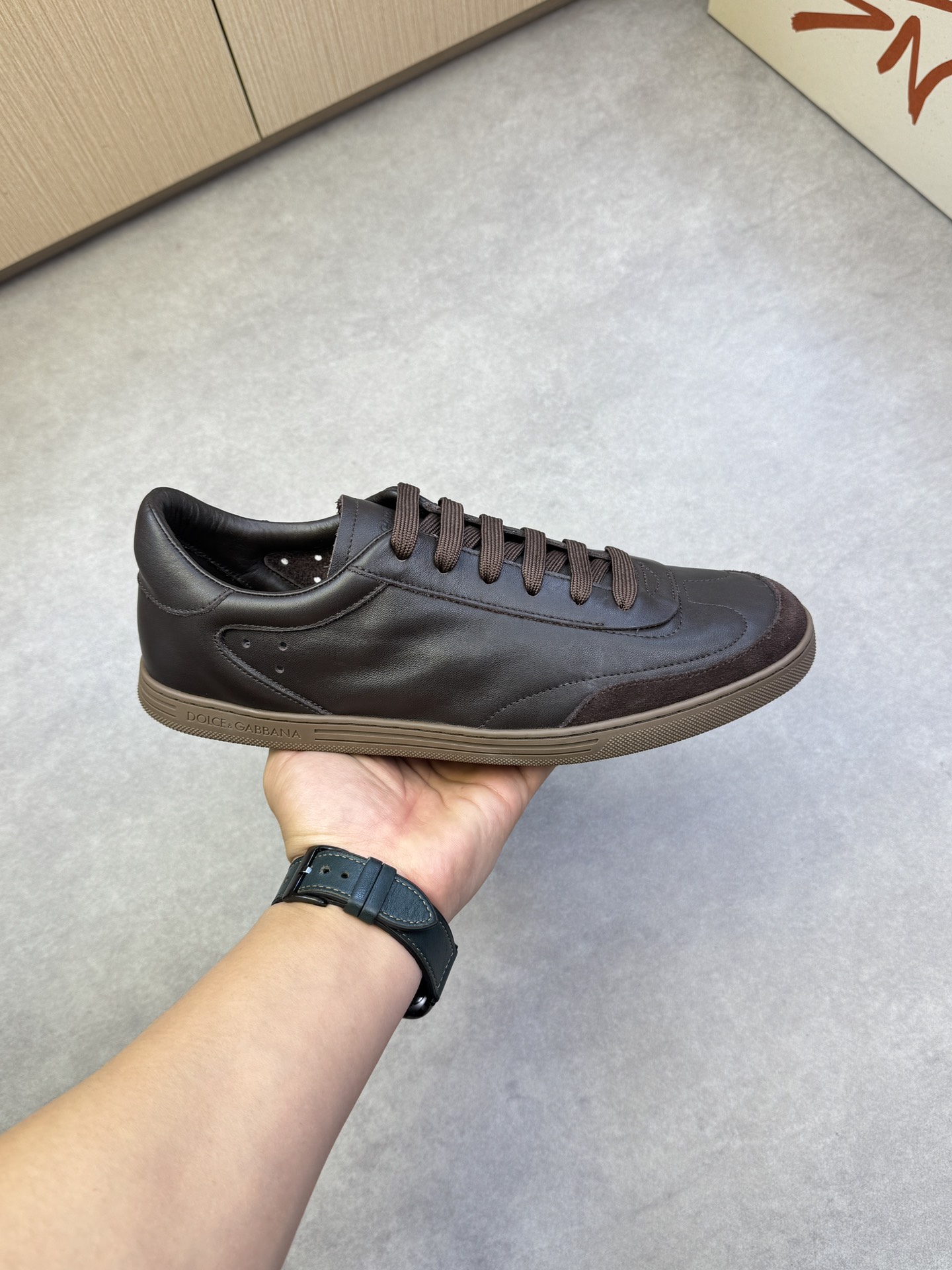 Dolce & Gabbana Leather Sneakers, Casual Style, Comfortable and High Quality 5 i1742678897 5027 3