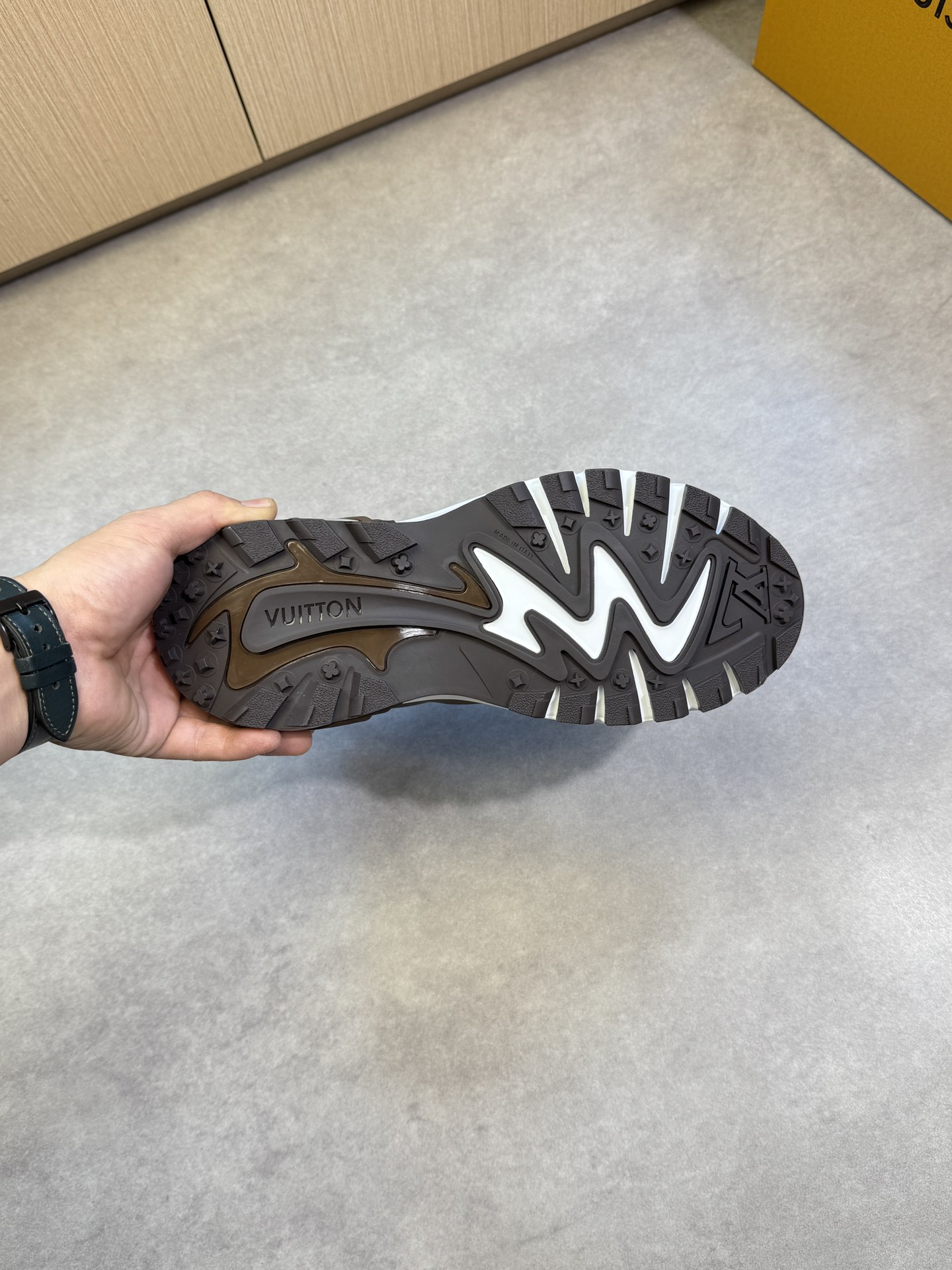 Louis Vuitton Premium Quality Brown Casual Sneakers, Sizes 39-44 10 i1742753233 6206 8