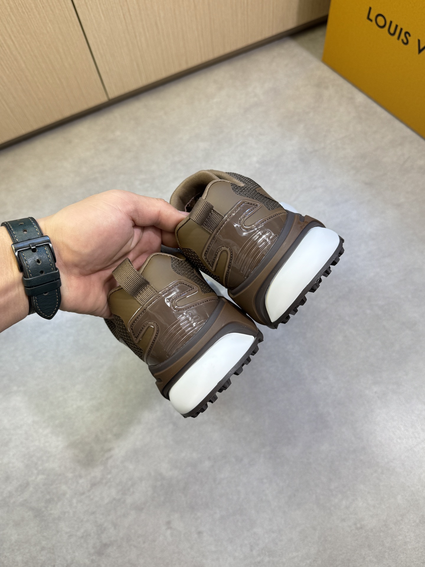 Louis Vuitton Premium Quality Brown Casual Sneakers, Sizes 39-44 9 i1742753233 6884 7