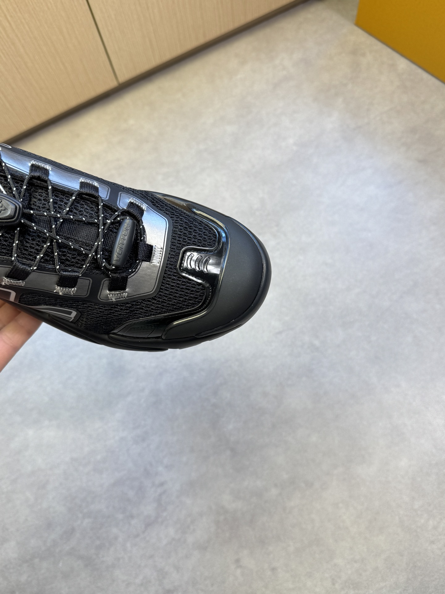 Louis Vuitton Men's Black Casual Sneakers Mesh Upper, Size 39-44 7 i1742753472 8097 5