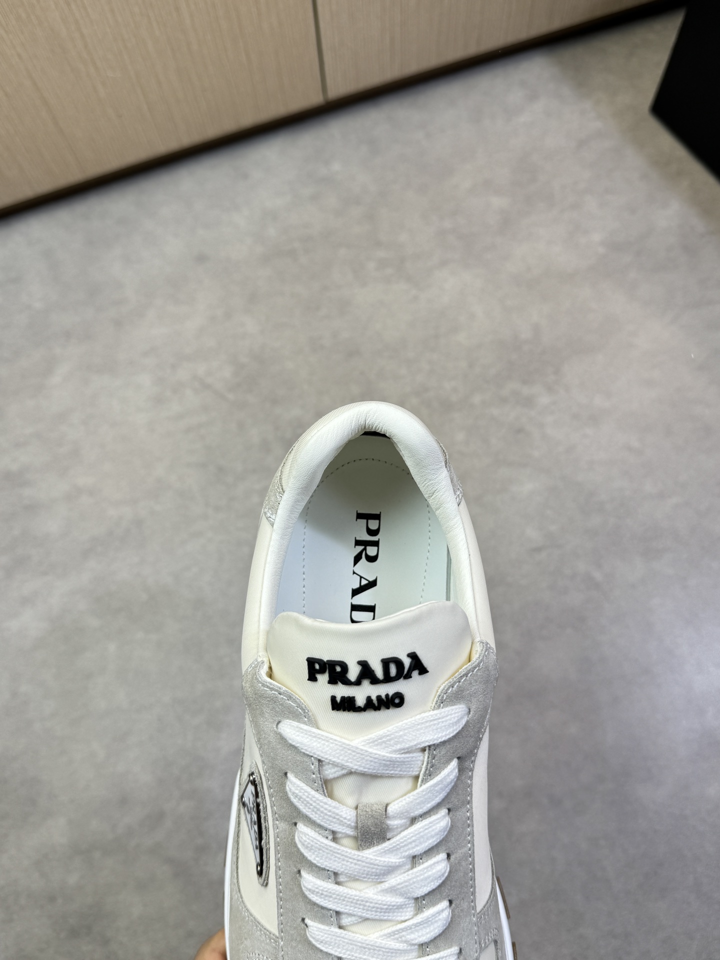 Prada Style Leather Men's Shoes style reference detail image 7 from source 781940