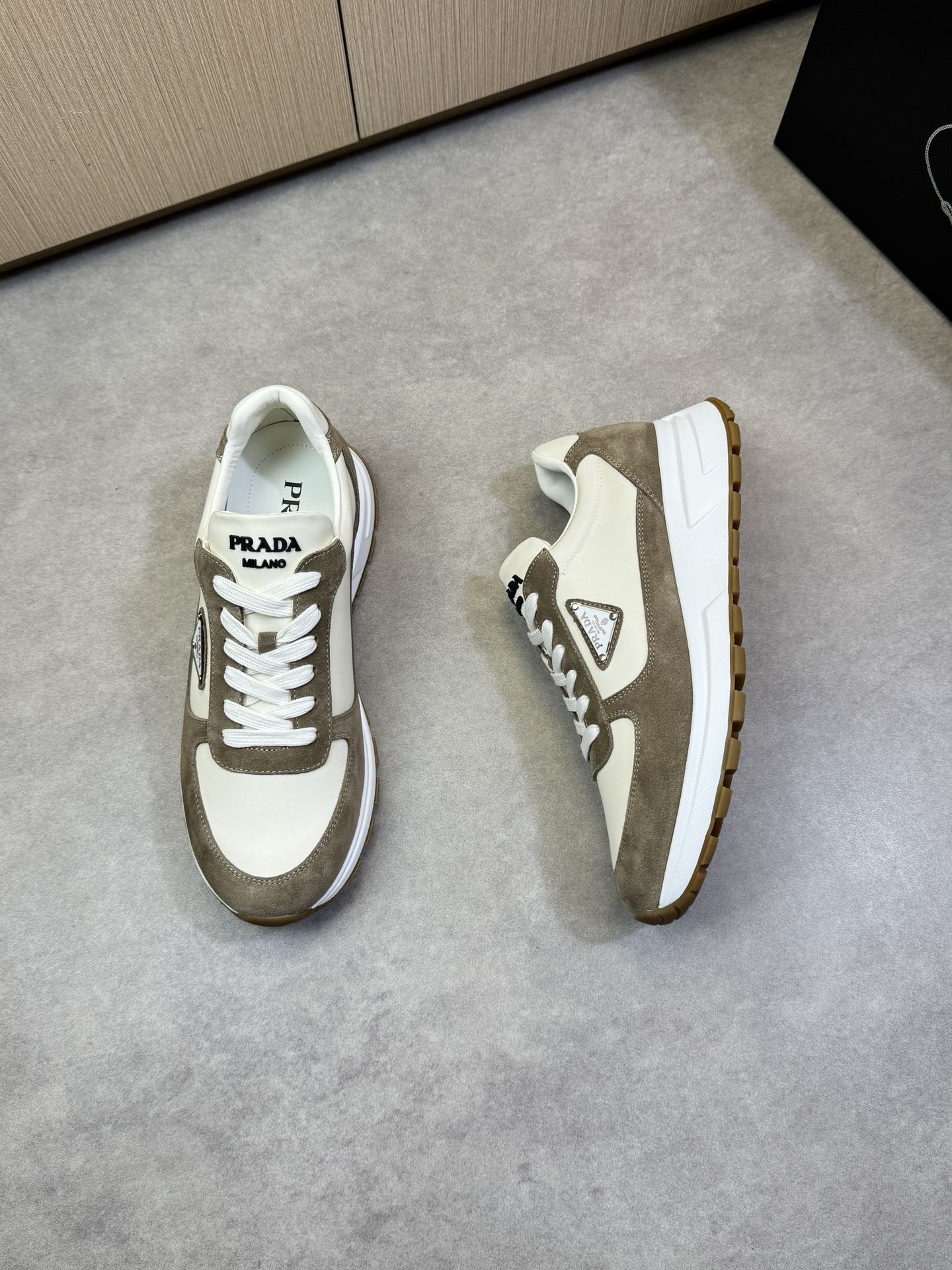 Prada Style Leather Men's Shoes Lookbook Reference image 2