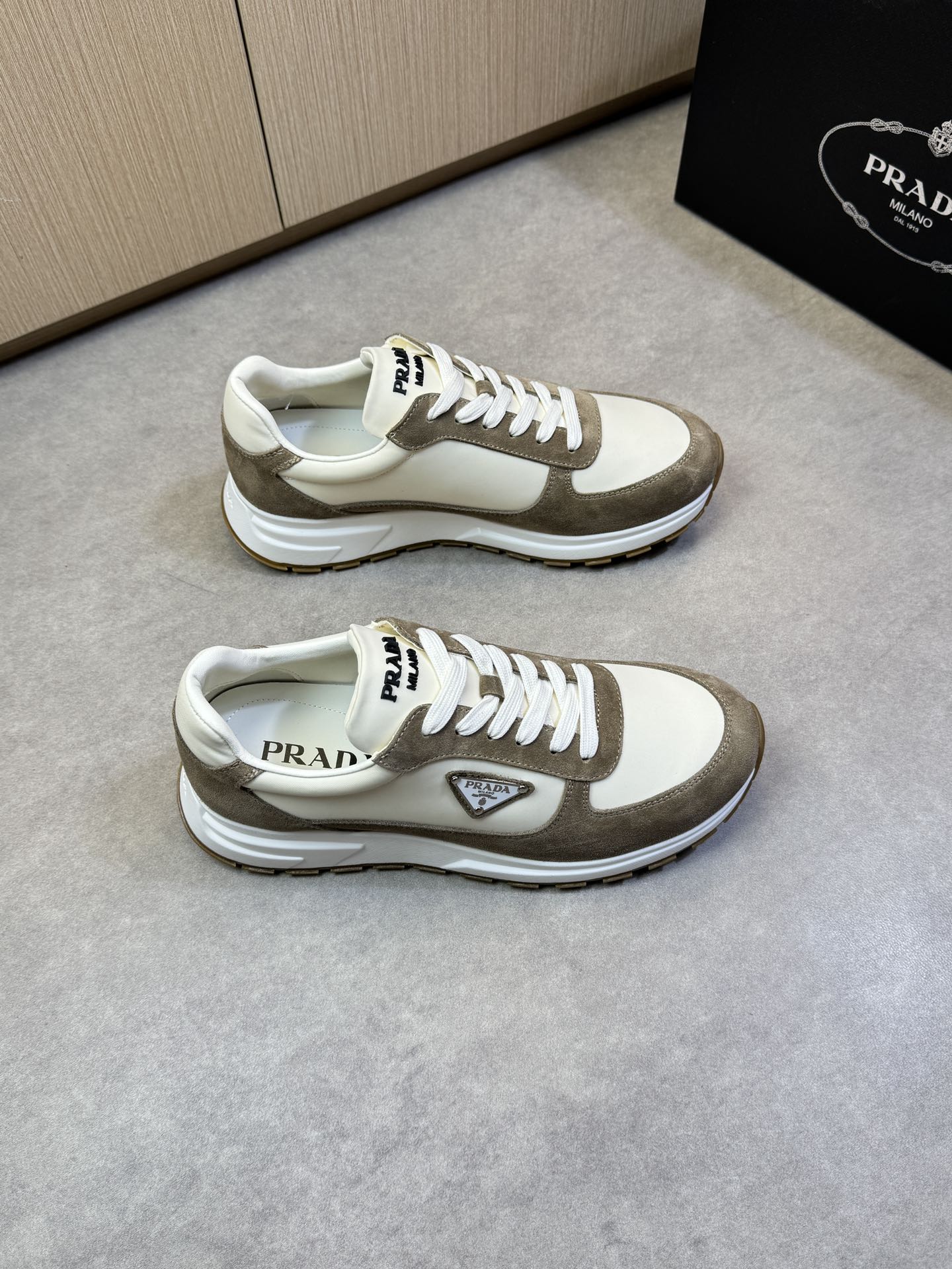Prada Style Leather Men's Shoes Lookbook Reference image 1