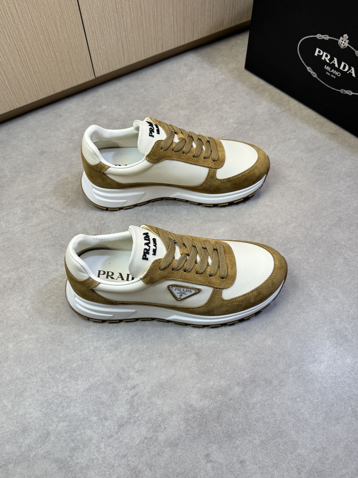 Prada Style Leather Men's Shoes Lookbook Reference image 1