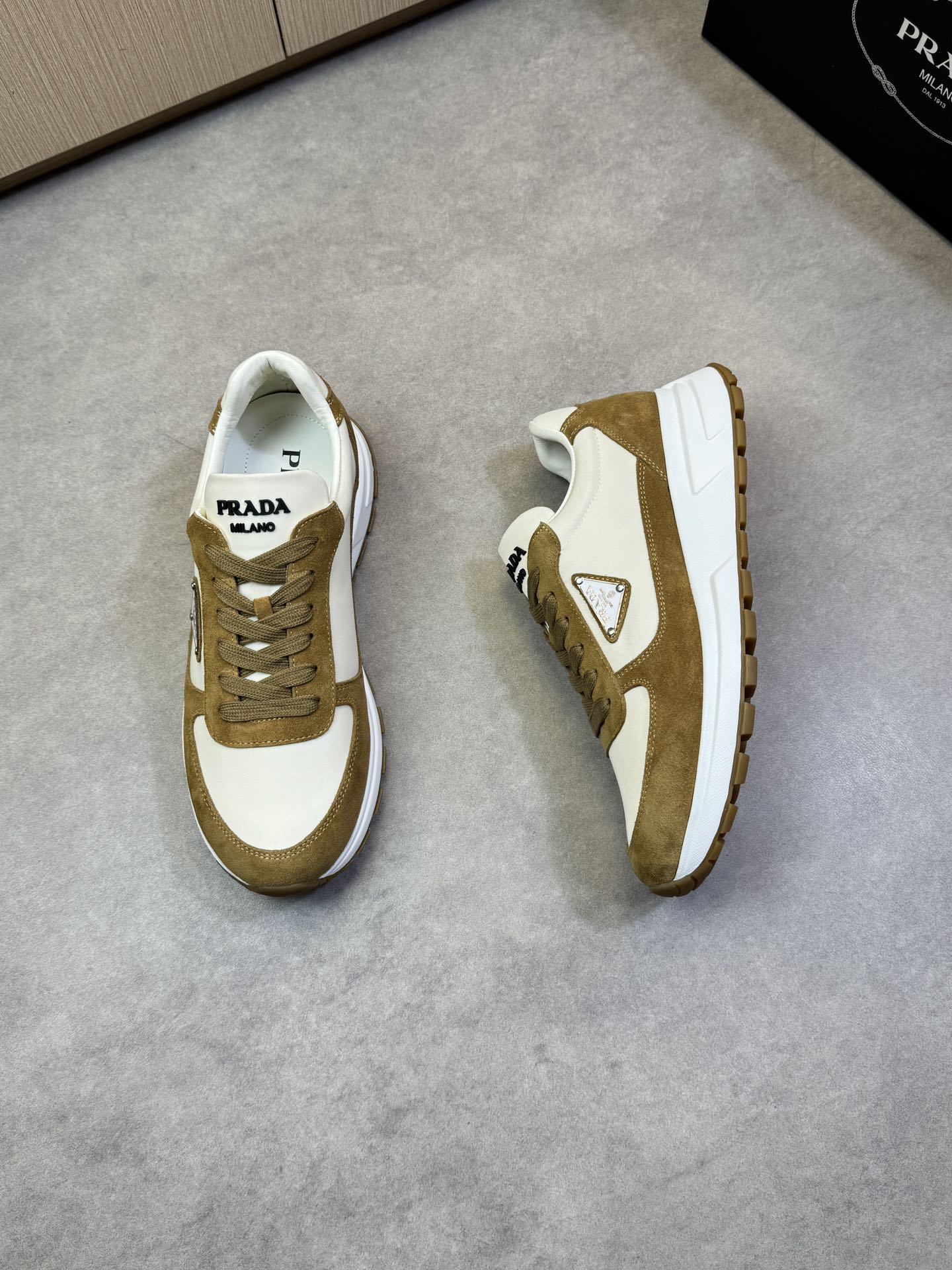 Prada Style Leather Men's Shoes Lookbook Reference image 2