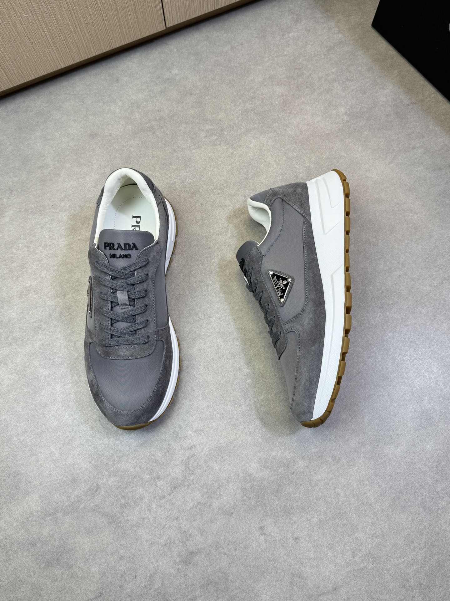 Prada Style Leather Men's Shoes Lookbook Reference image 2