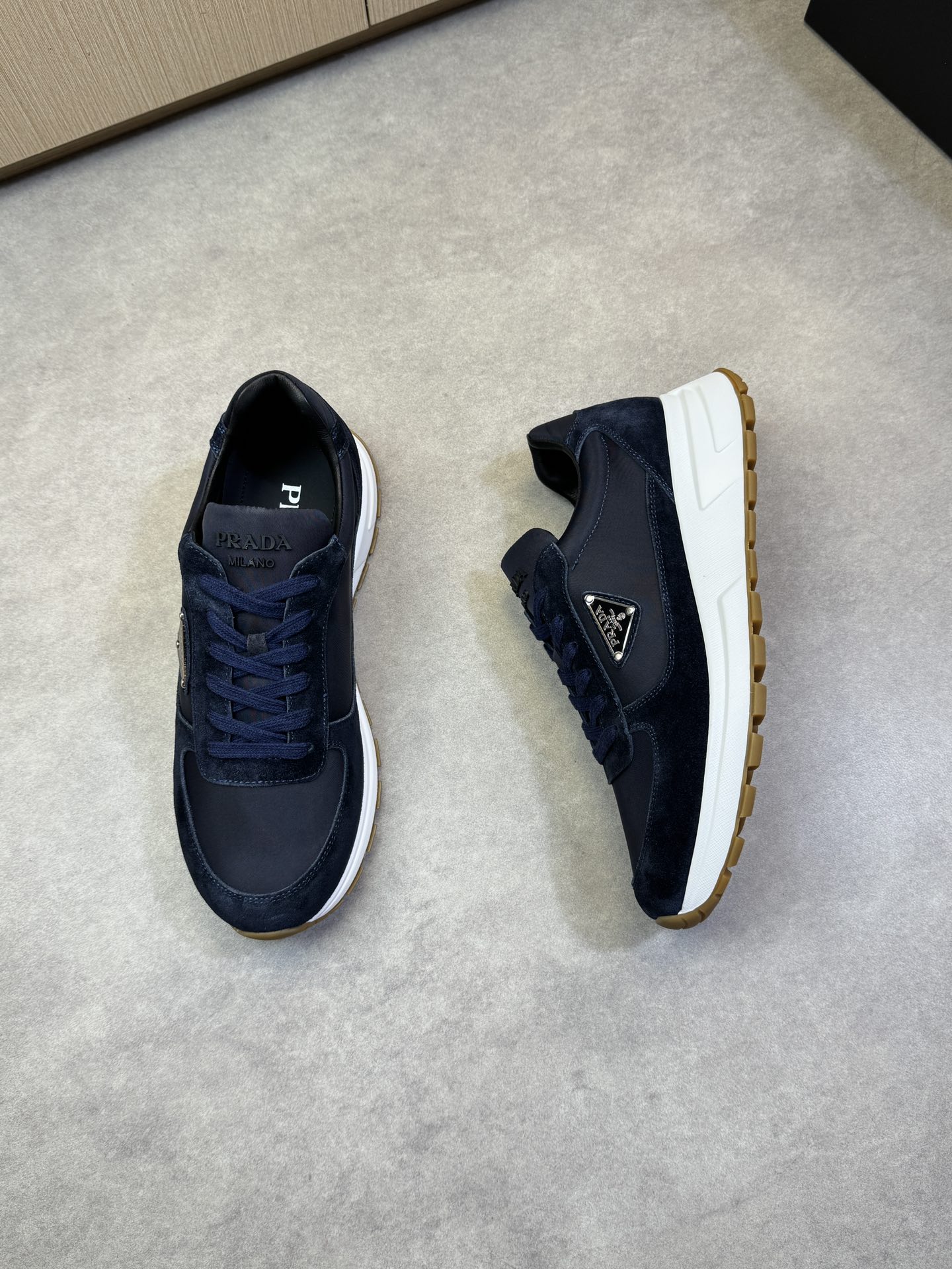 Prada Style Leather Men's Shoes Lookbook Reference image 2