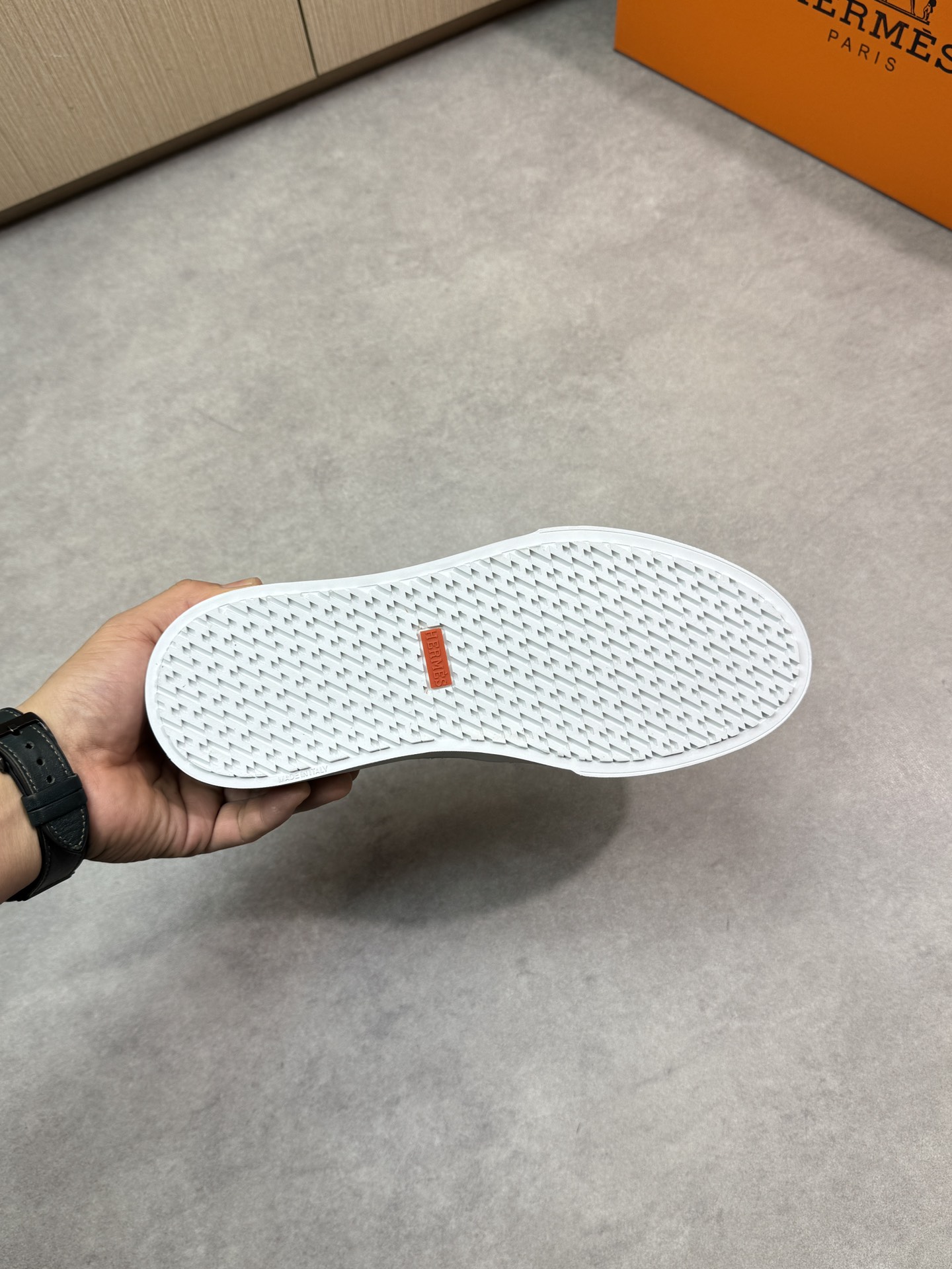 Hermès Men's Suede Casual Loafers with Metal Buckle - Premium Quality 10 i1743354748 1985 8