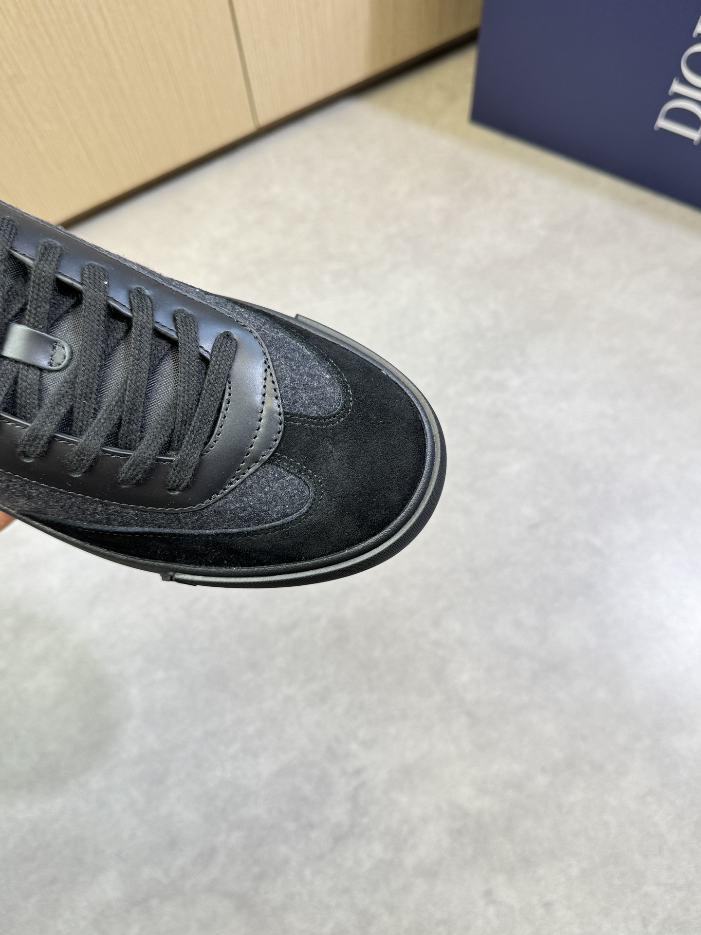 Dior Men's Black Nappa Leather and Suede Casual Sneakers Size 39-44 7 i1744221048 155 5