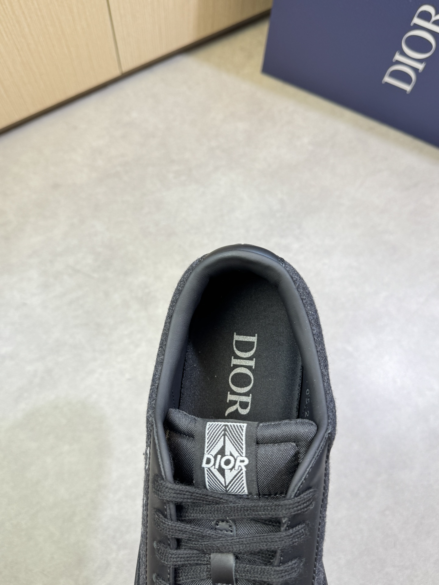Dior Men's Black Nappa Leather and Suede Casual Sneakers Size 39-44 8 i1744221048 3011 6
