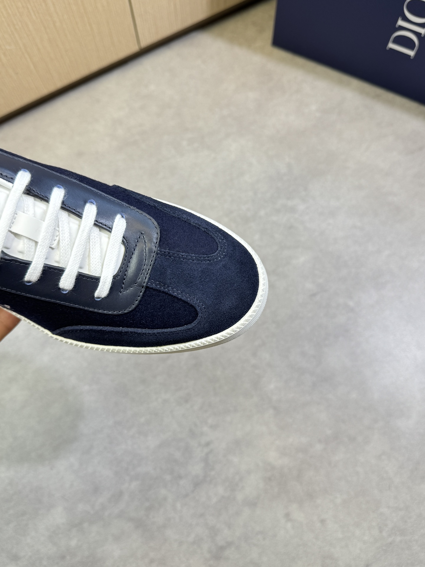Dior Casual Sneakers in Black Nappa Leather and Suede With Signature Logo 7 i1744221066 6224 5