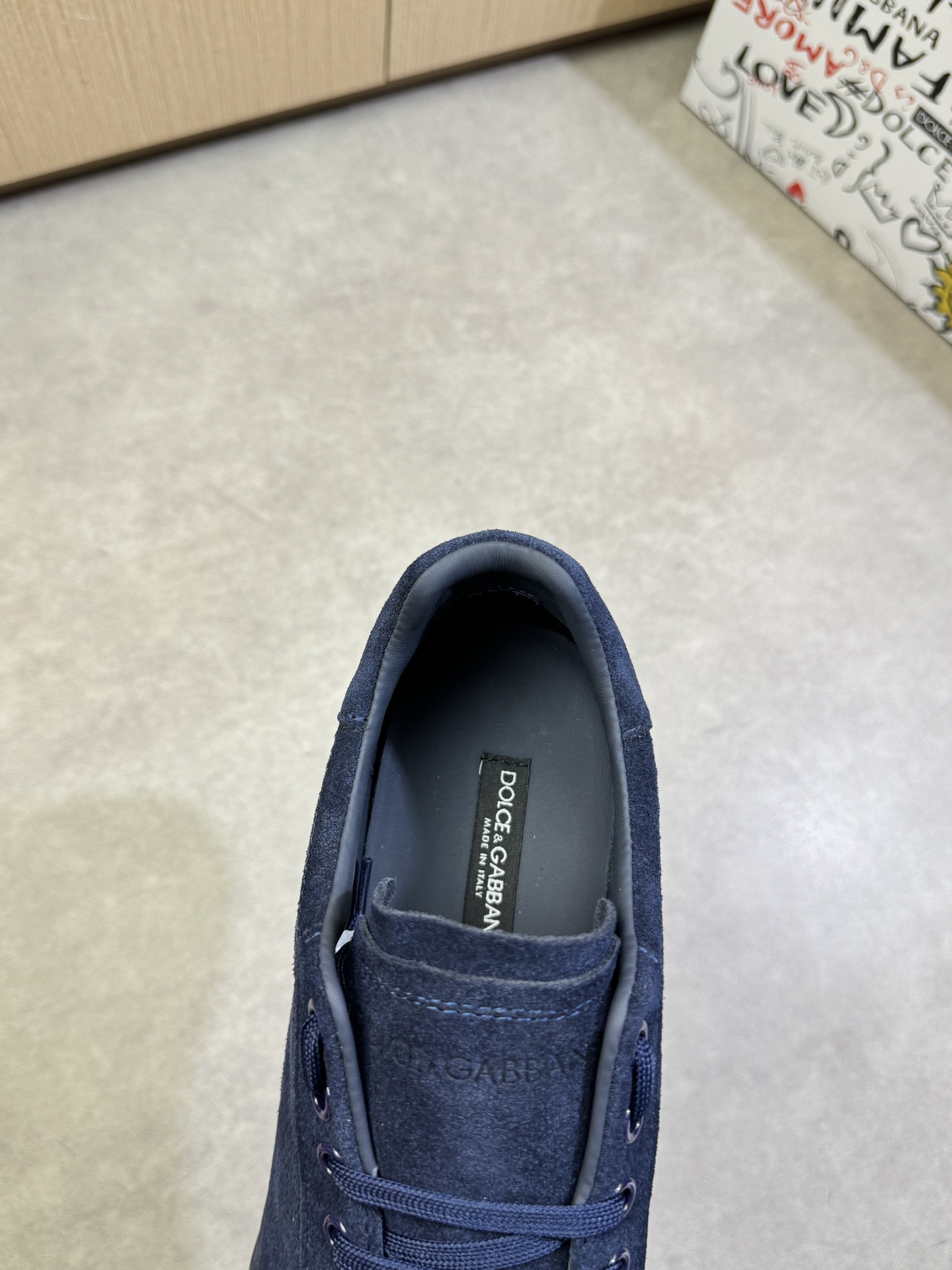 Dolce & Gabbana Suede Leather Sneakers - Luxury Casual Shoes for Men 7 i1744391908 7857 6