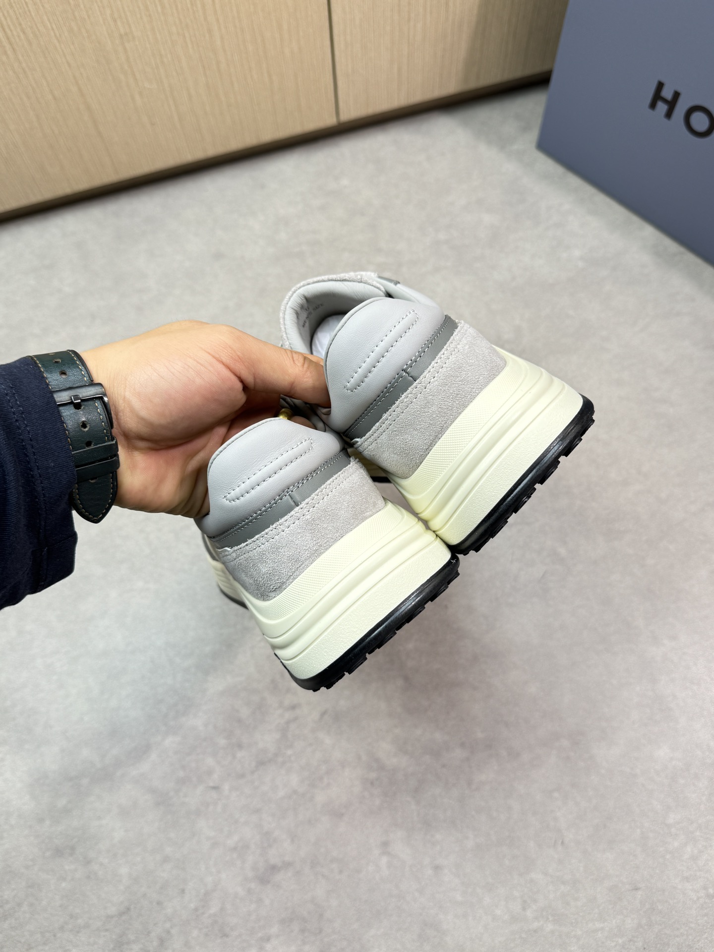 Hogan Luxury Leather Sneakers With Signature H Logo For Women Size 39-44 9 i1744651611 4654 7