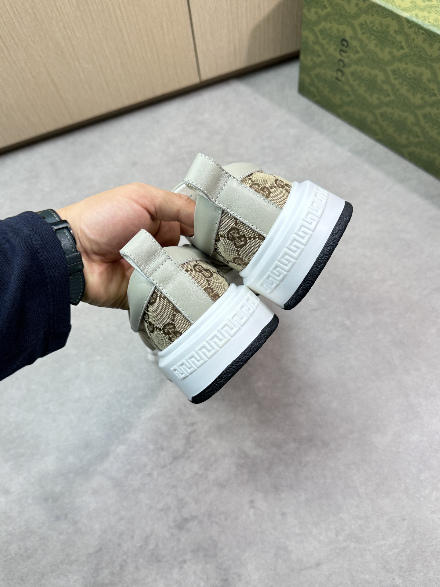 Gucci Slip-On Sneakers in Signature GG Canvas - Comfortable and Stylish 9 i1744737507 9821 7
