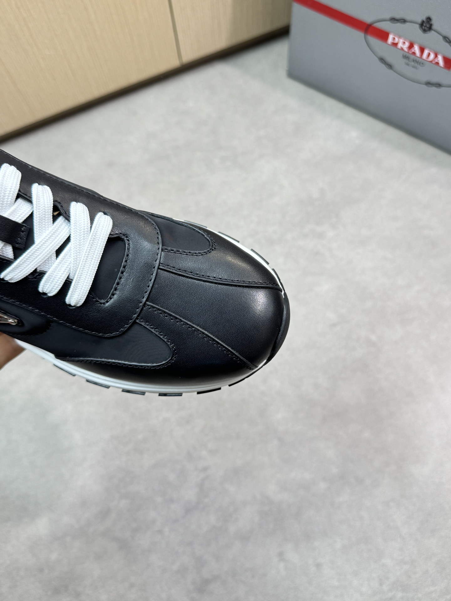 Prada Leather Sneakers for Men - Nappa Leather, TPU Rubber Sole 7 i1744824677 7843 5