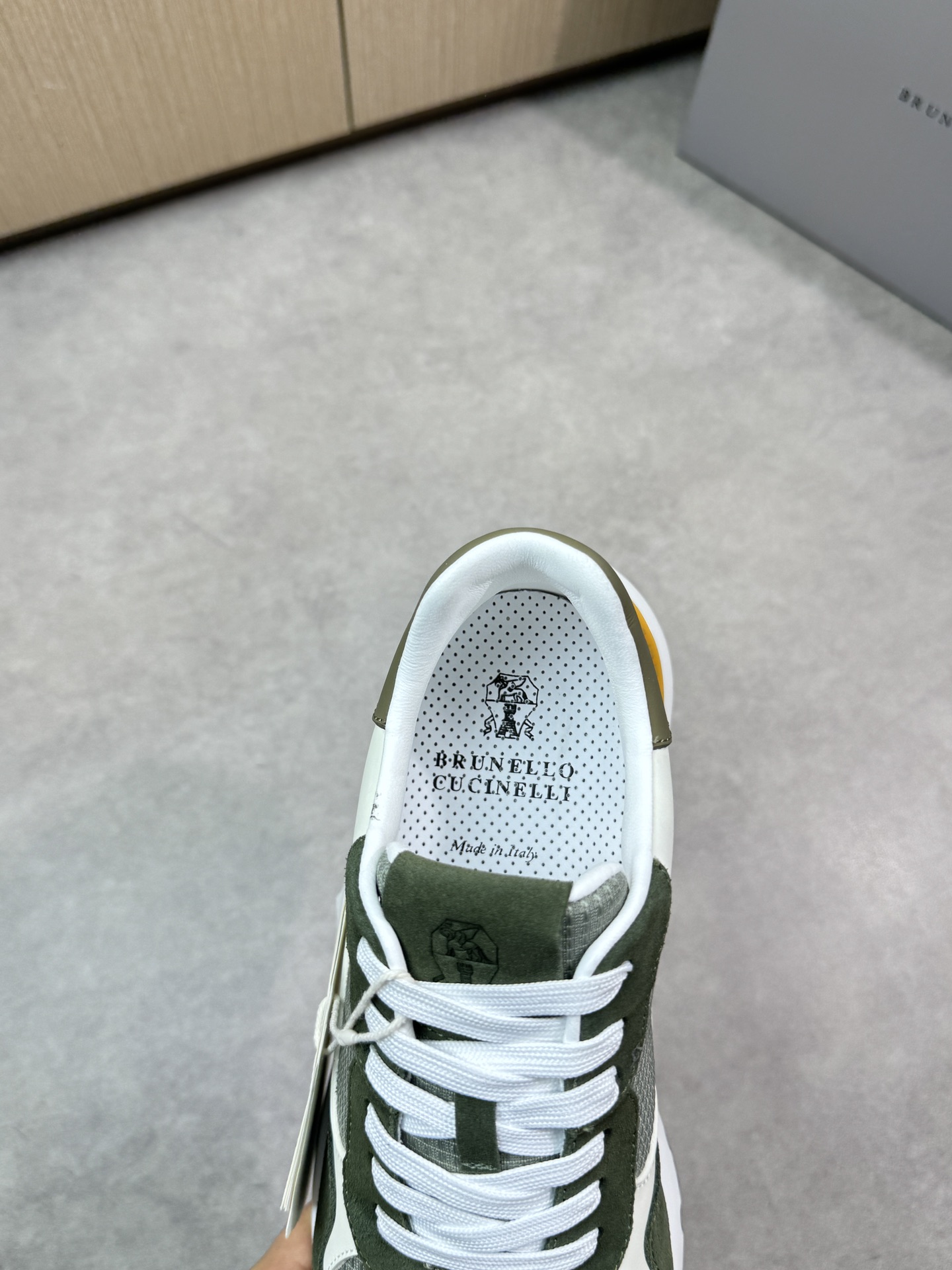 Brunello Cucinelli Men's Nappa Leather & Suede Casual Sneakers 8 i1744910852 8362 6