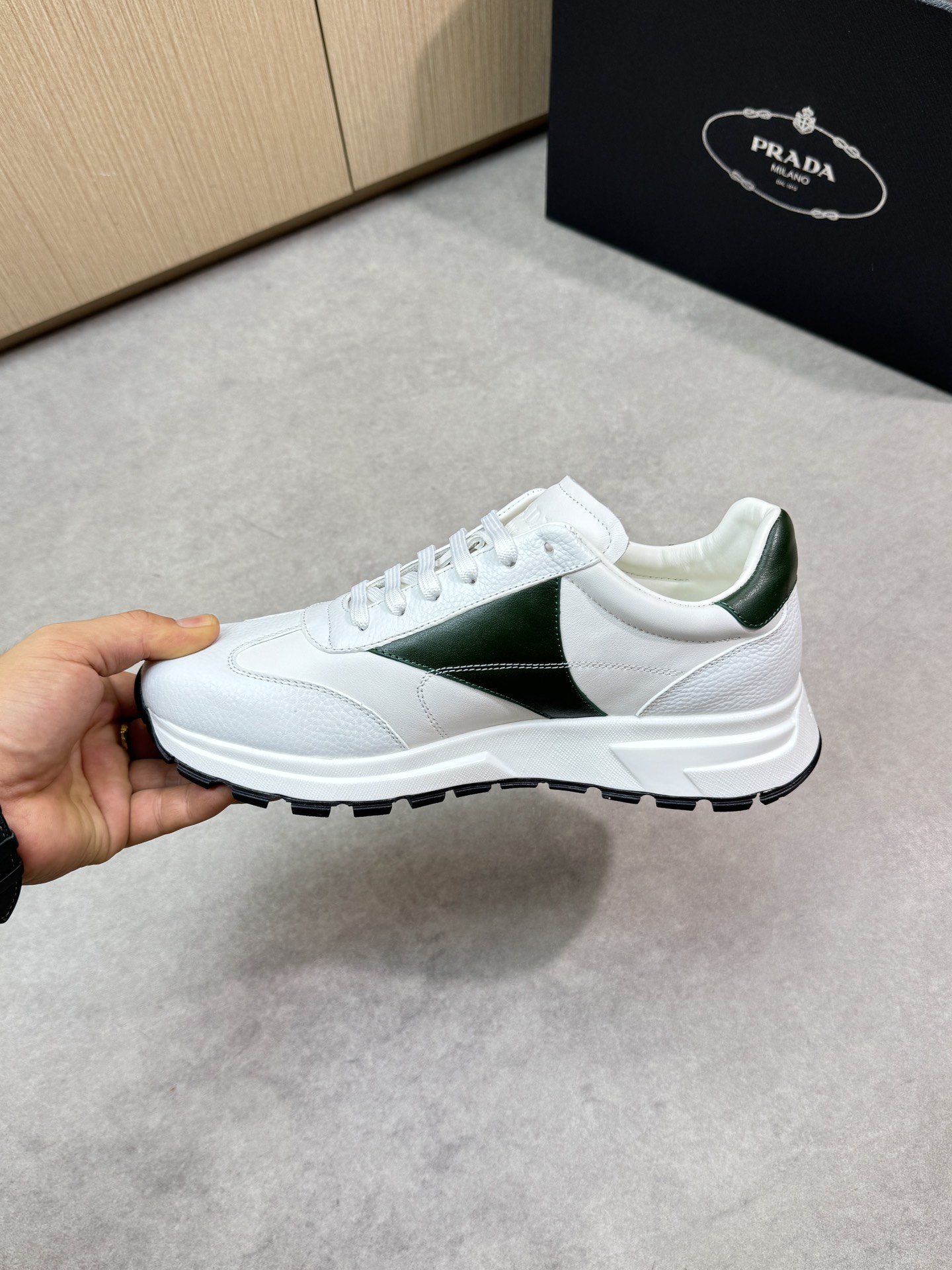 Prada Men's Nappa Leather Sneakers - Stylish & Comfortable, Sizes 39-44 6 i1745083653 1840 4