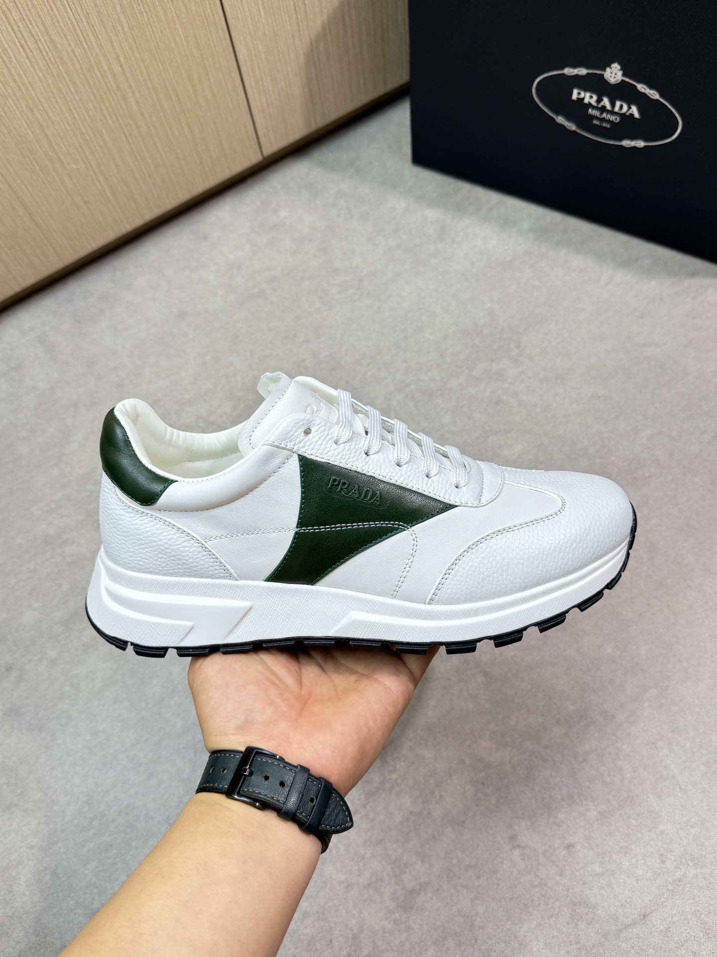 Prada Men's Nappa Leather Sneakers - Stylish & Comfortable, Sizes 39-44 5 i1745083653 6462 3
