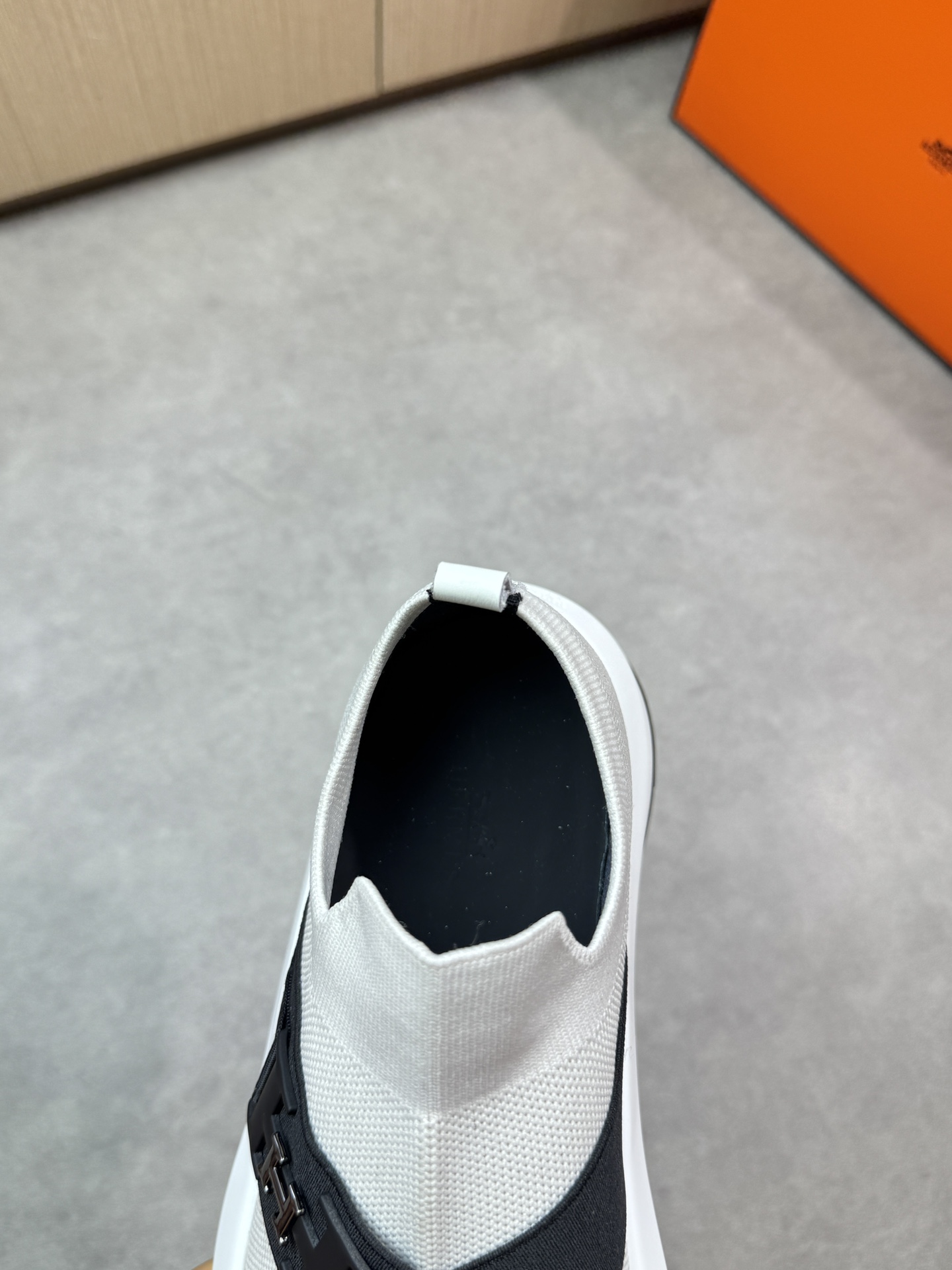 Hermes Women's Knitted Athletic Slip-On Sneakers, Comfortable and Stylish 8 i1746467818 7012 6