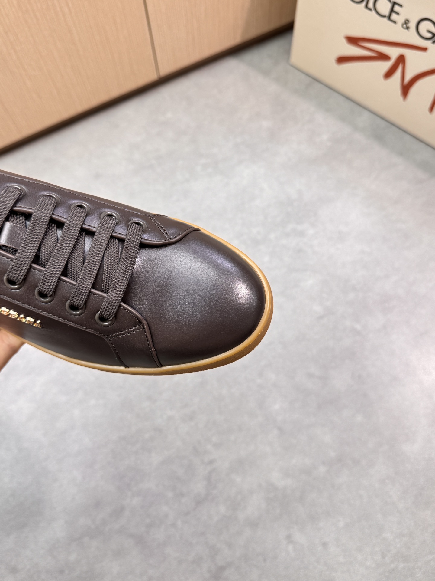 Dolce & Gabbana Leather Sneakers Casual Shoes for Men Size 39-44 7 i1746551468 1838 5