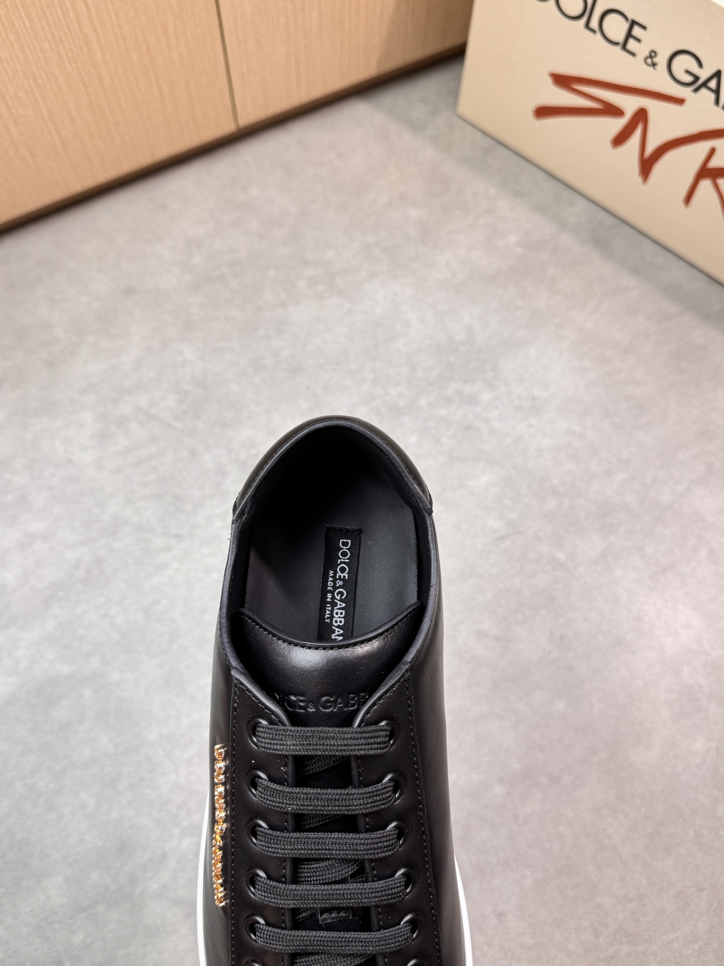 Dolce & Gabbana Leather Sneakers Casual Shoes For Men 8 i1746551500 5388 6