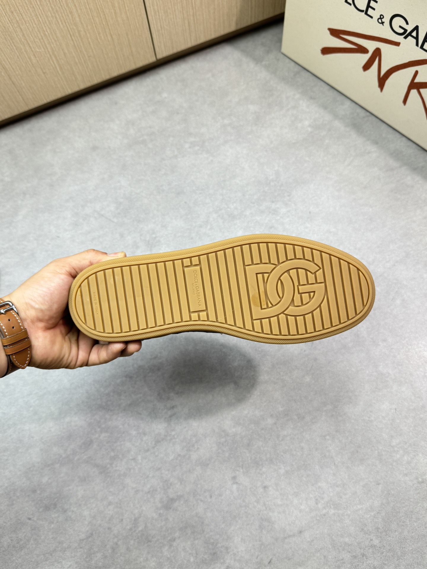 Dolce & Gabbana Leather Sneakers, Premium Calfskin, Perforated Design 10 i1746552028 3040 8