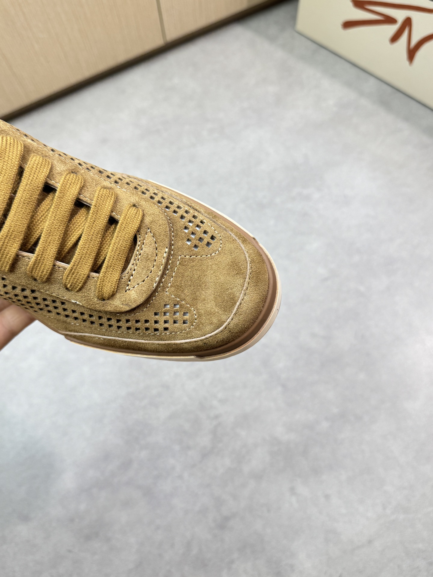 Dolce & Gabbana Men's Suede Leather Sneakers Comfortable Casual Shoes 7 i1746553024 8971 5