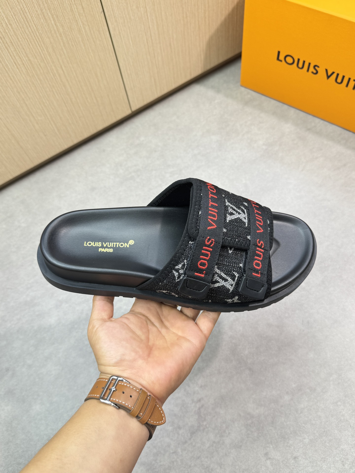 Louis Vuitton Monogram Canvas Sandals - Stylish & Comfortable Slides 5 i1746636632 7192 3