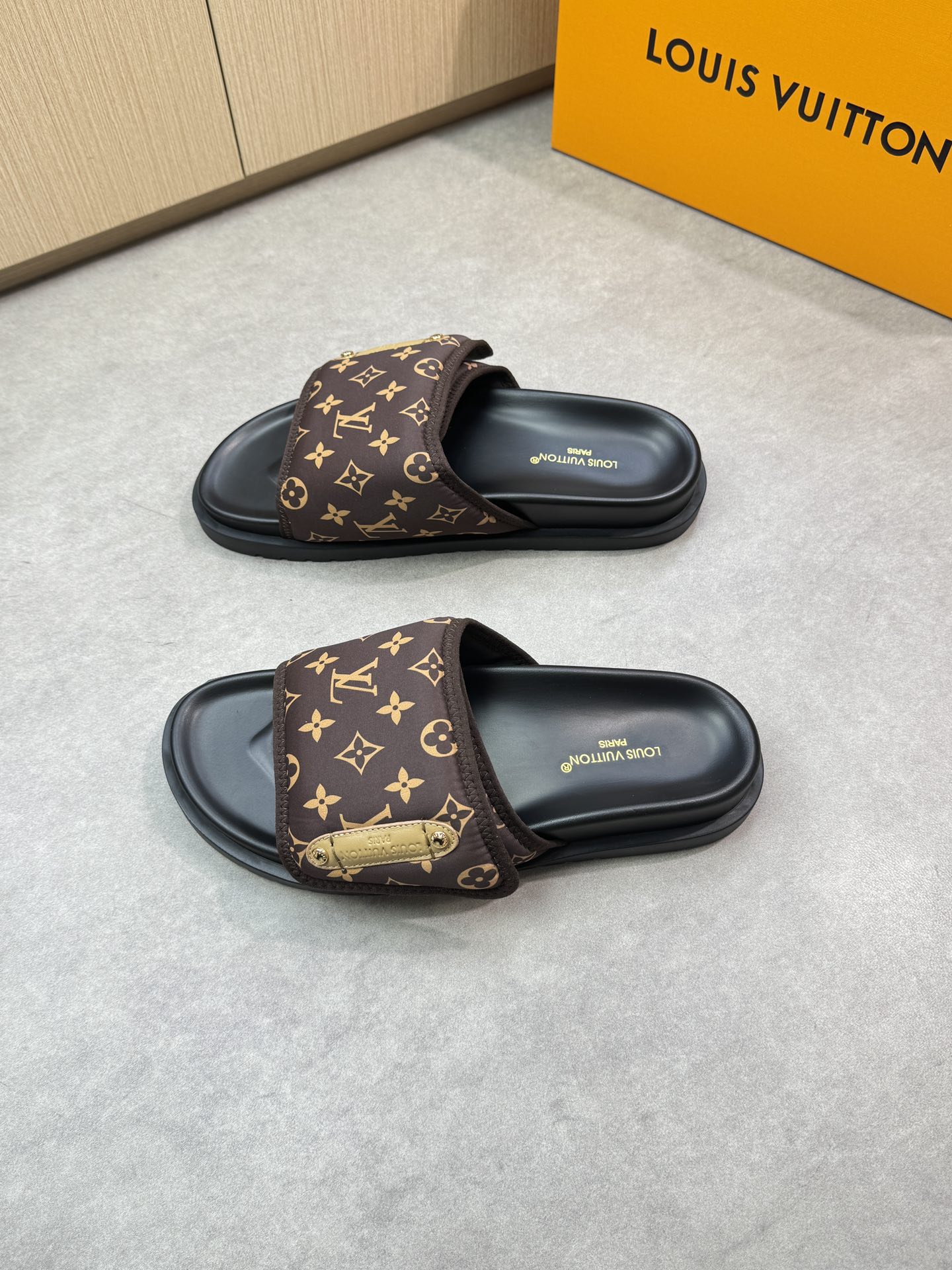 Louis Vuitton Monogram Canvas Sandal Slides - Luxury & Comfort 4 i1746638183 9878 2