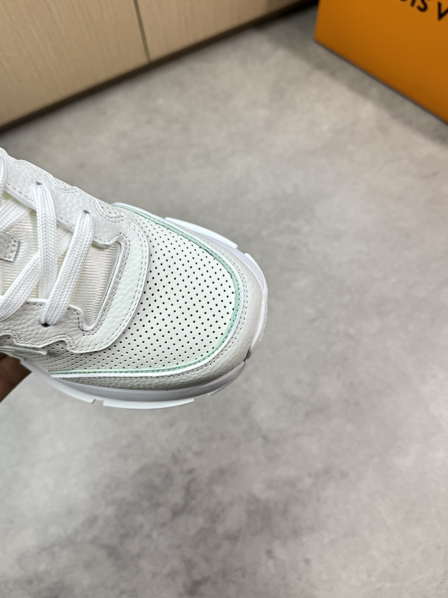 Louis Vuitton Couple's Casual Sneakers in Premium Leather - Unisex Design 6 i1748538526 4638 5