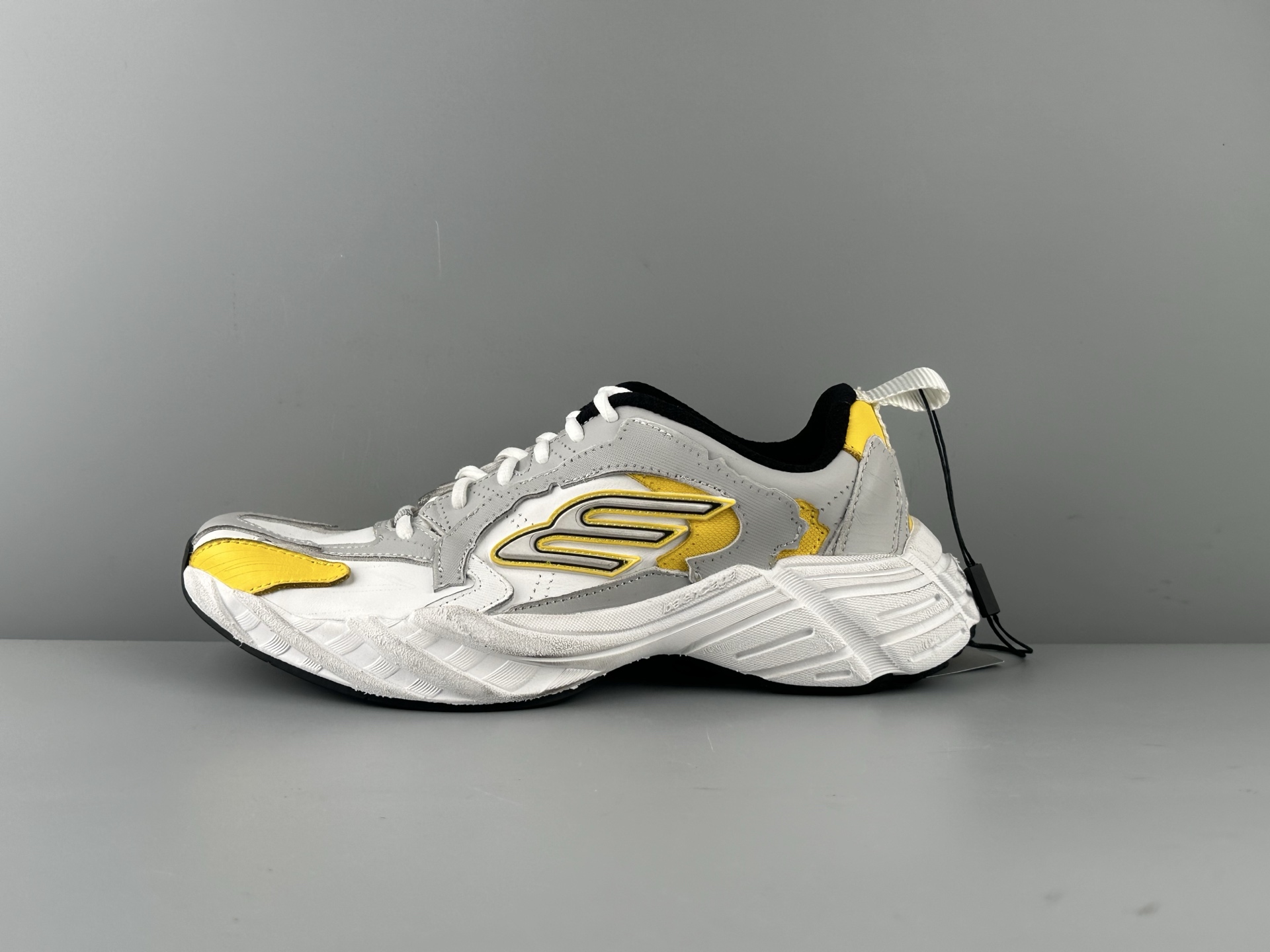 Balenciaga 2025SS Men's Grey & Yellow Runner Sneakers - Elevated Style 2 i1747103896898 702 0 0