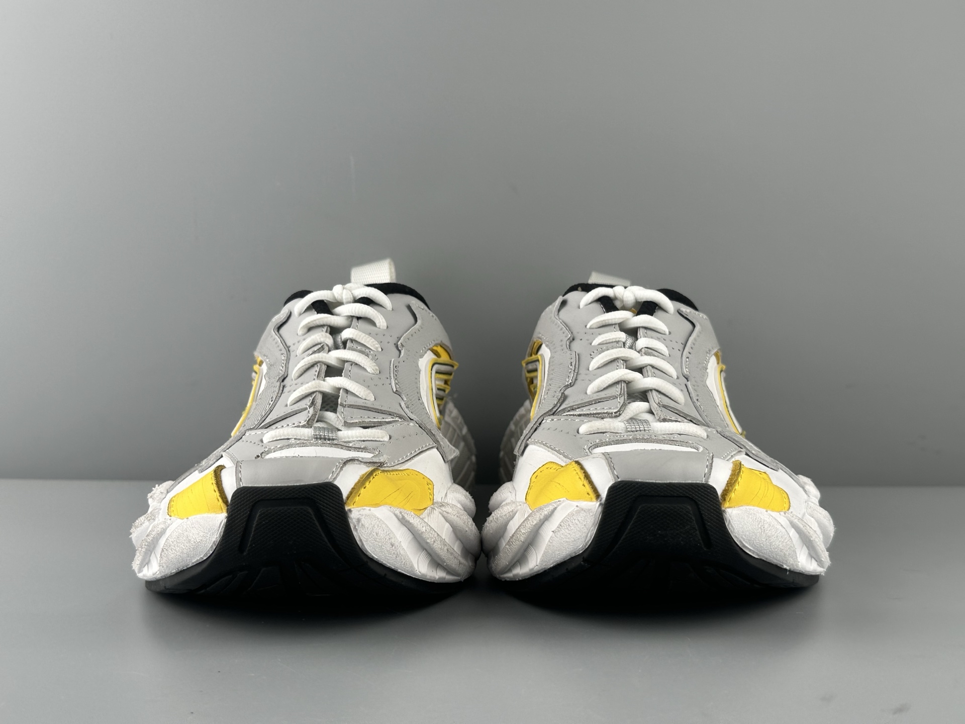 Balenciaga 2025SS Men's Grey & Yellow Runner Sneakers - Elevated Style 8 i1747103896922 1633 0 6
