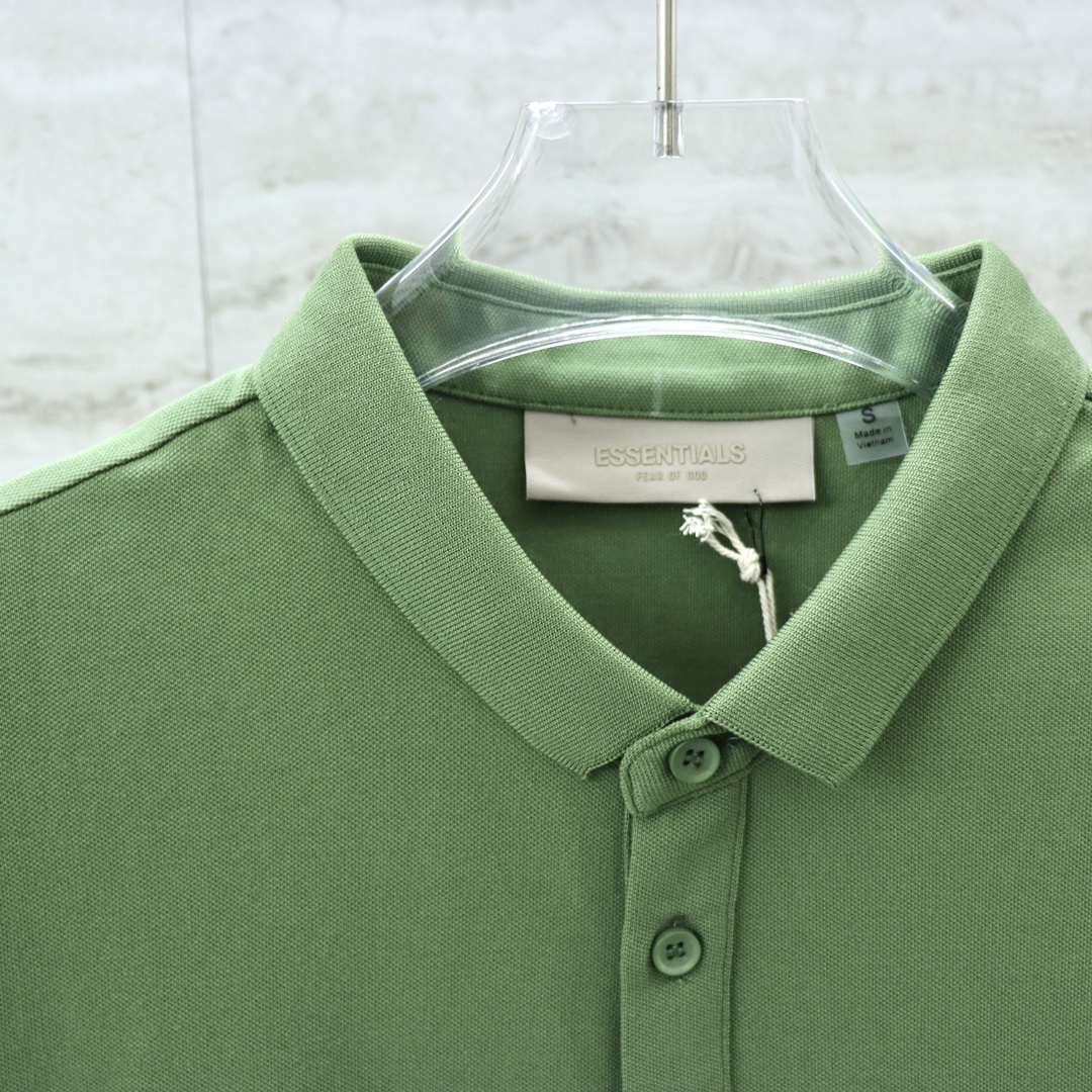 Fear of God Essentials Polo Shirt - Stylish Short Sleeve, Premium Quality 3 i1709527876 3557 8