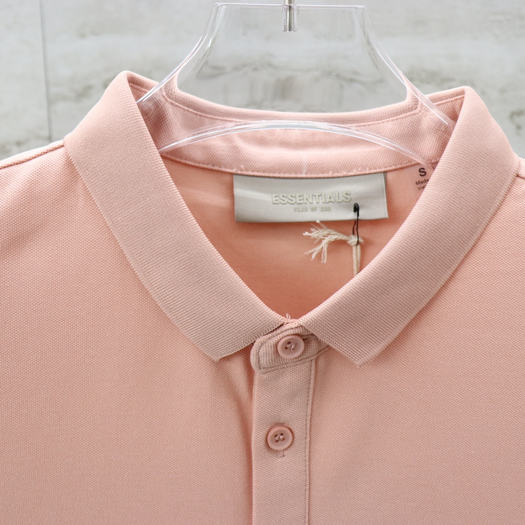 Fear of God ESSENTIALS Polo Shirt - New Men's Short Sleeve Top 3 i1709528069 5826 6