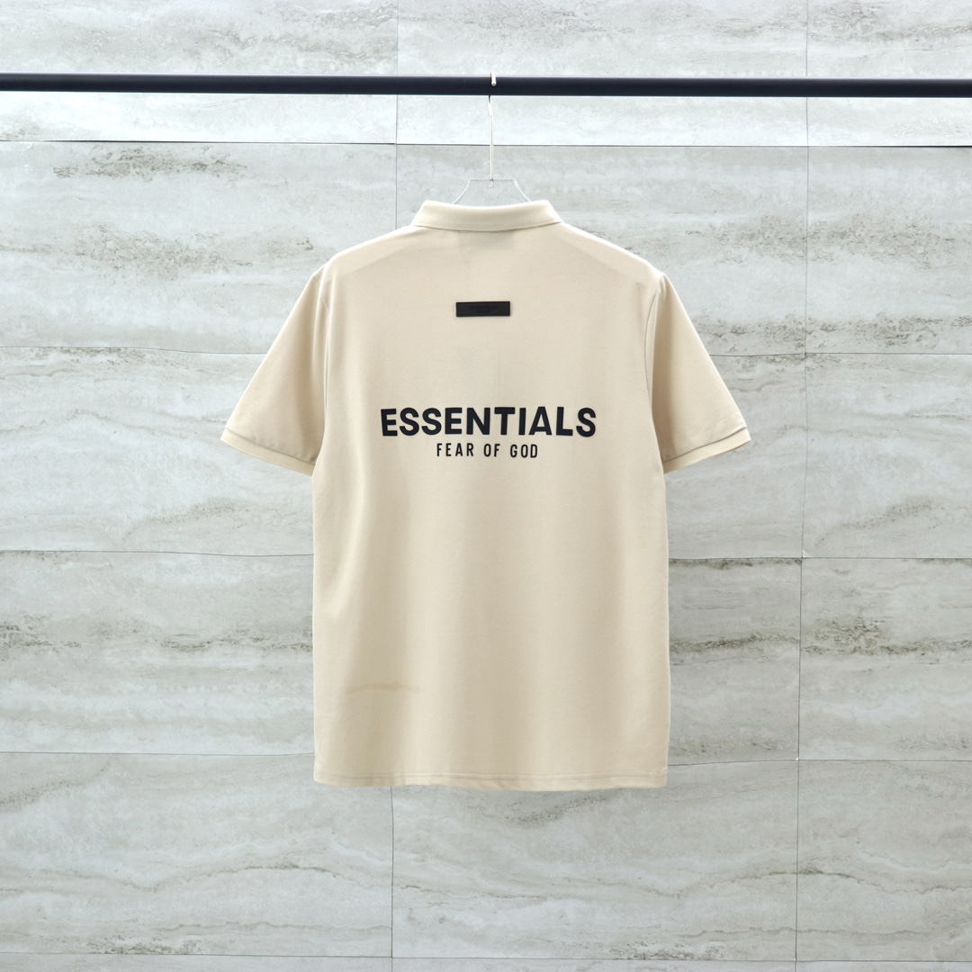 Fear of God Essentials Polo Shirt High Quality Short Sleeve Top 1 i1709528095 6512 0