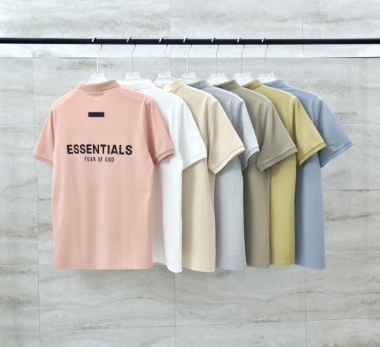 Fear of God Essentials Polo Shirt - Premium Cotton Blend, Multiple Colors 12 Fear of God Essentials Polo Shirt - Premium Cotton Blend, Multiple Colors