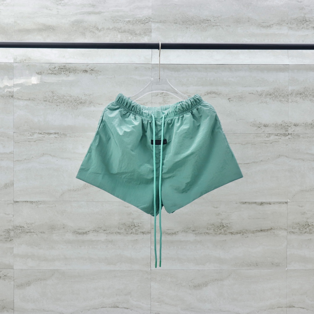 Fear of God ESSENTIALS SS24 Wrinkled Metal Nylon Shorts Quick-Dry Swim Trunks 1 i1716362838 1091 8