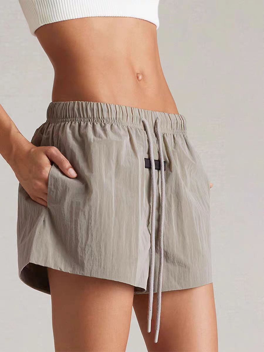 FOG Essentials SS24 High Street Wrinkled Metal Nylon Shorts 2 i1716364654 7918 3