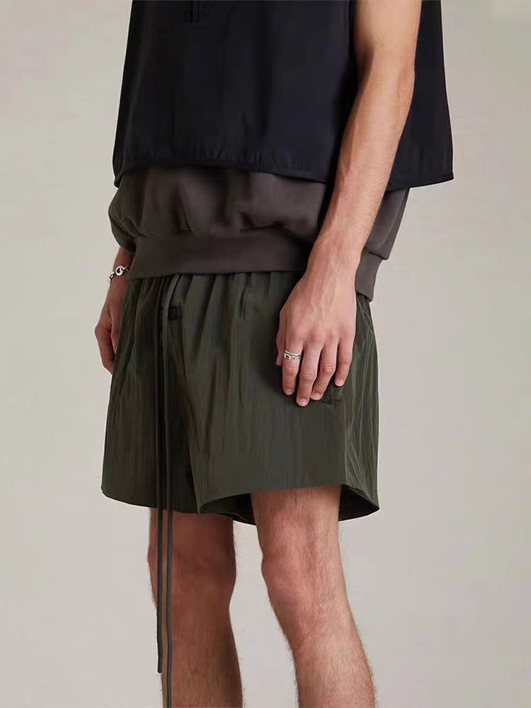 FOG Essentials SS24 High Street Wrinkled Metal Nylon Shorts 3 i1716364654 93 5