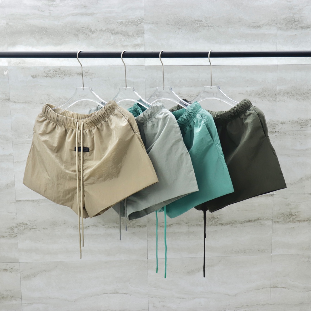 Fear of God ESSENTIALS SS24 Nylon Shorts - Lightweight, Quick-Dry, Comfortable 9 i1716538667 6816 0