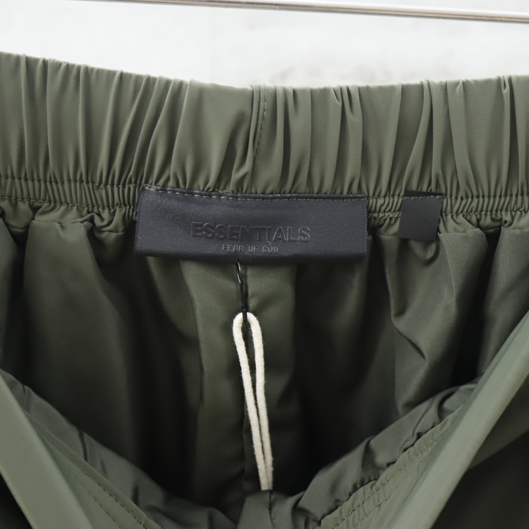 Fear of God Essentials Olive Green Shorts Swim Trunks, Size S-XL 7 i1716960064 3397 7