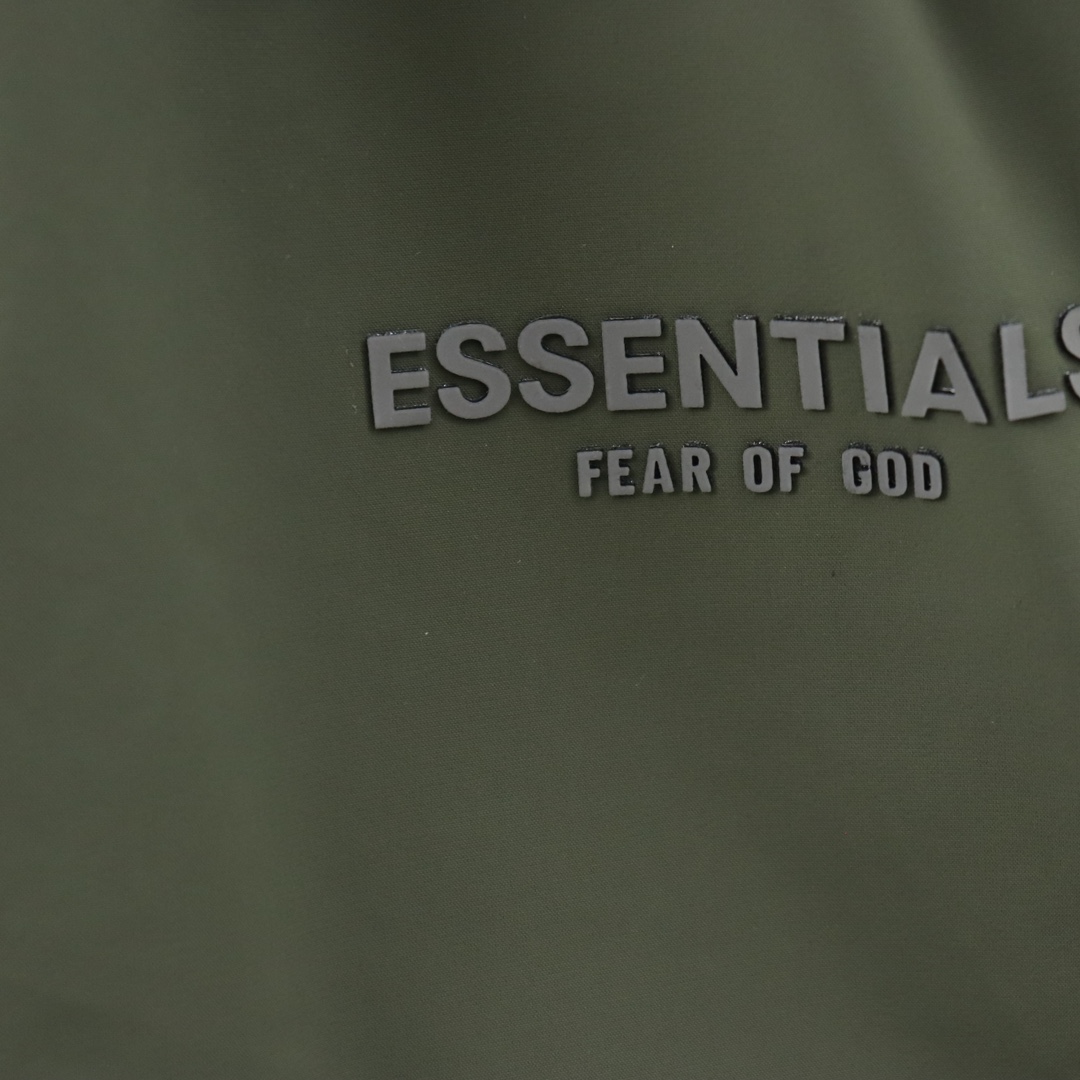 Fear of God Essentials Olive Green Shorts Swim Trunks, Size S-XL 4 i1716960064 4244 4