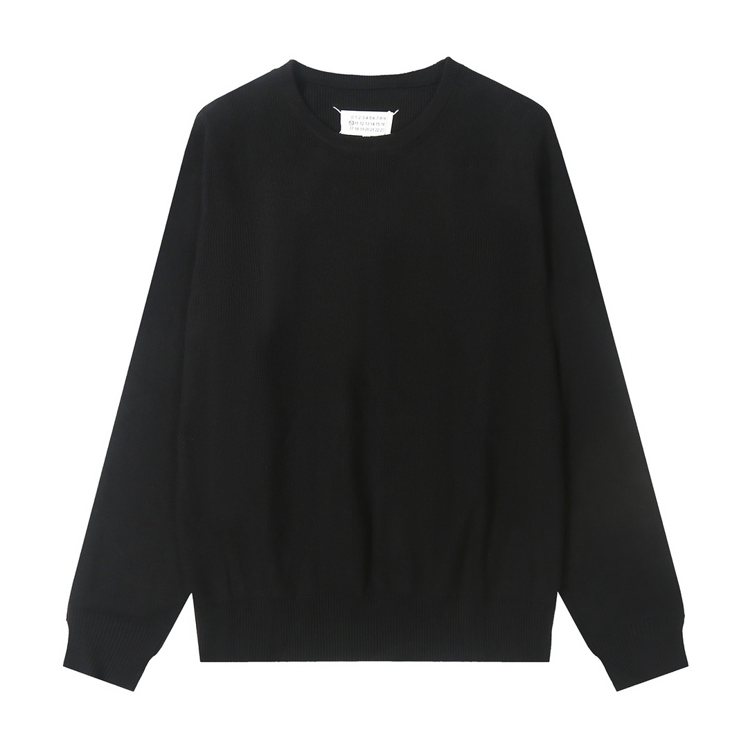 Maison Margiela Vêtements Sweatshirts Collection 7 étoiles
 Couleur abricot Noir Tricot