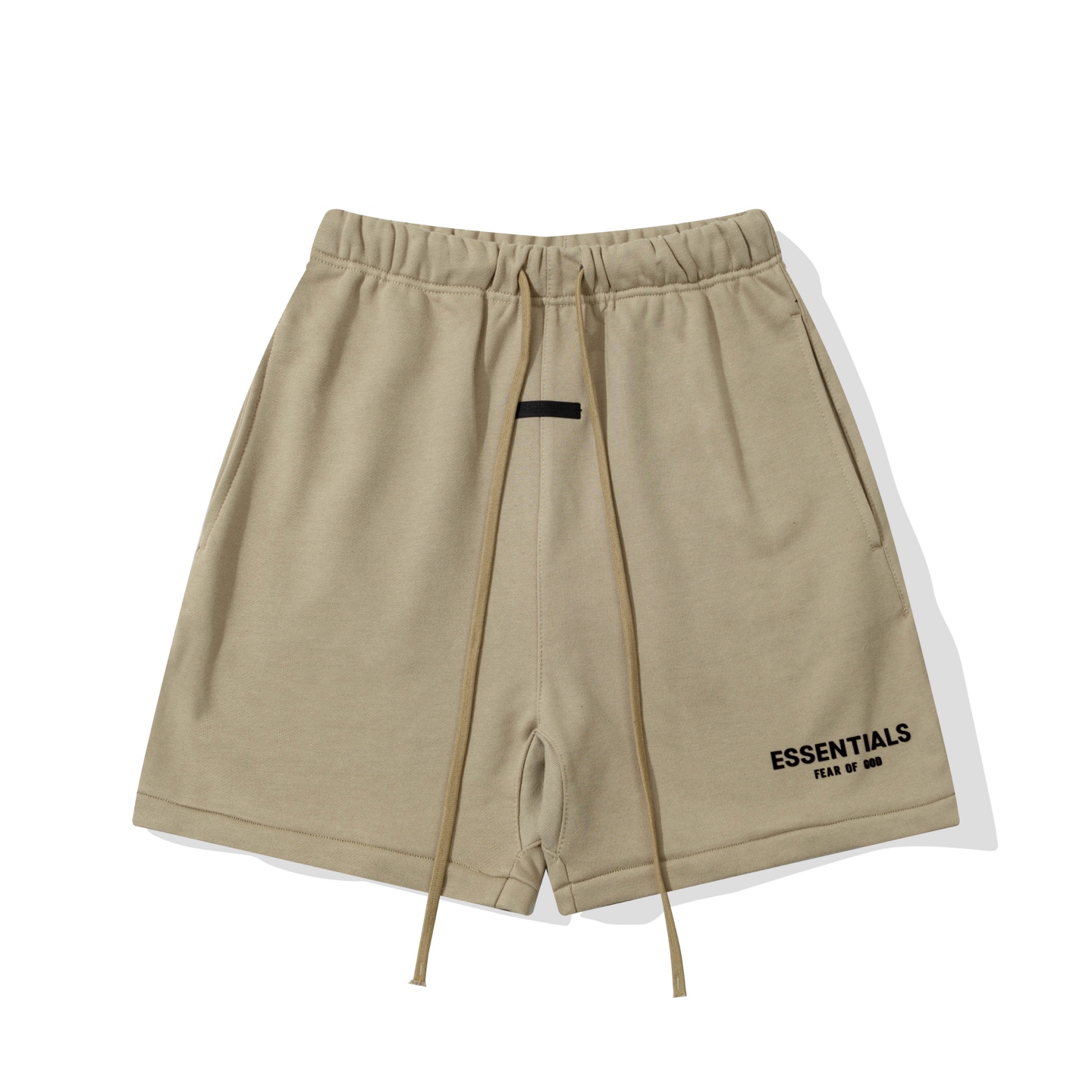 ESSENTIALS Fear of God Men's Black Fleece Shorts - Casual & Comfortable 2 i1739865275182 5858 0 1