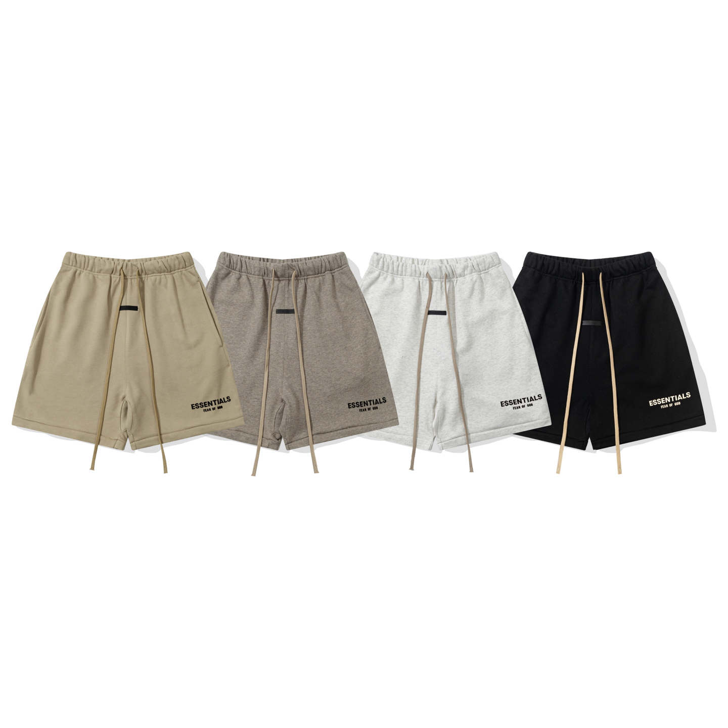 ESSENTIALS Fear of God Men's Black Fleece Shorts - Casual & Comfortable 9 i1739865275182 6164 0 5