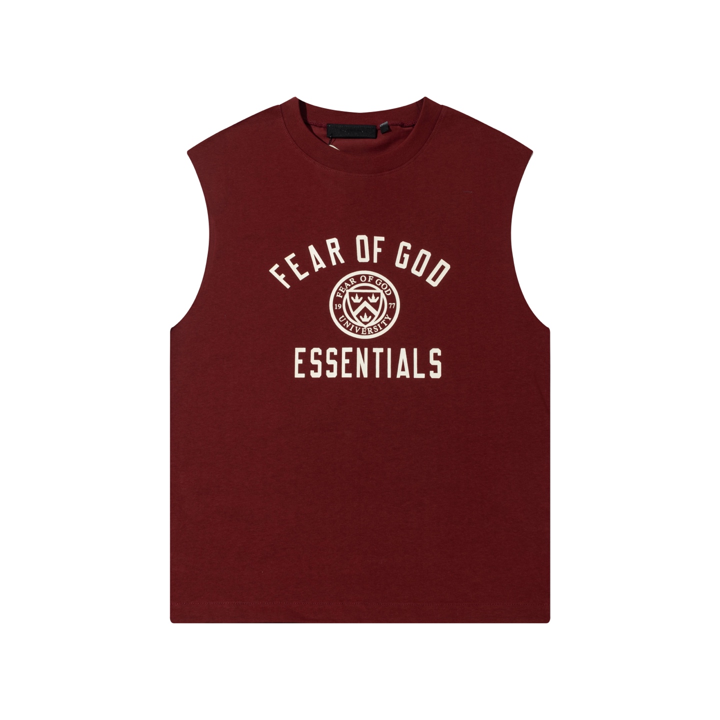 Fear of God Essentials Sleeveless Tee - University Print, Comfortable Fit 10 i1739950458771 3148 0 3