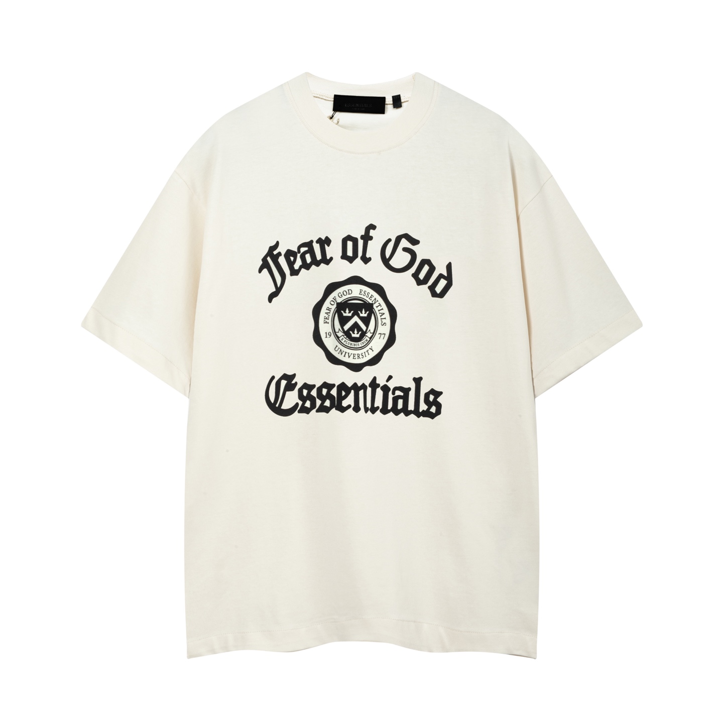 Fear of God Essentials University Black T-Shirt Crew Neck, Stylish and Comfortable 7 i1739952384435 1136 0 6