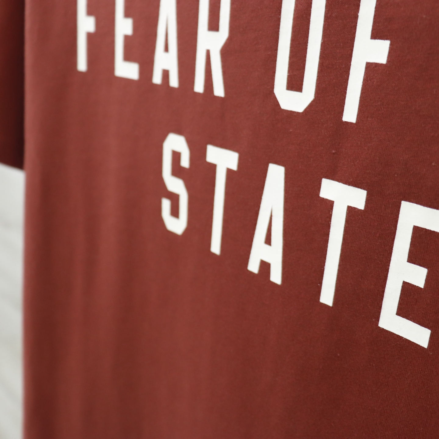 Fear of God State Crew Neck T-Shirt - Burnt Orange, S-XL 6 i1740653101849 9411 0 6